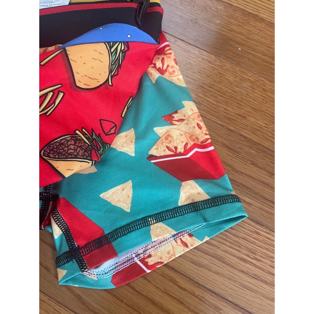 Wonder Nation Boys 4 Pack Boxer Briefs Snack Pack Prints Size S 6-7 New - Picture 5 of 7